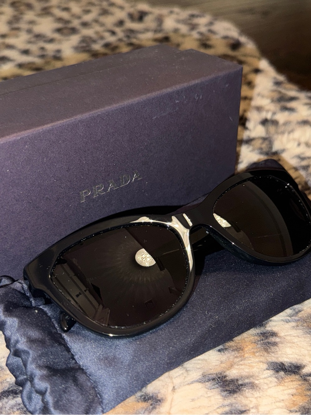 Prada Women’s Black Sunglasses - Sleek Designer Eyewear